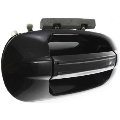 Rareelectrical - Front Passenger Side Exterior Door Handle Compatible With 2003-2015 Ford Expedition Smooth Black - Image 3