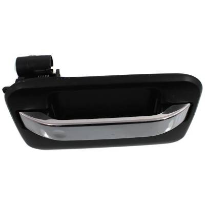 Rareelectrical - Rear Passenger Side Exterior Door Handle Compatible With 2004-2014 Ford F-150 Chrome Lever With - Image 4