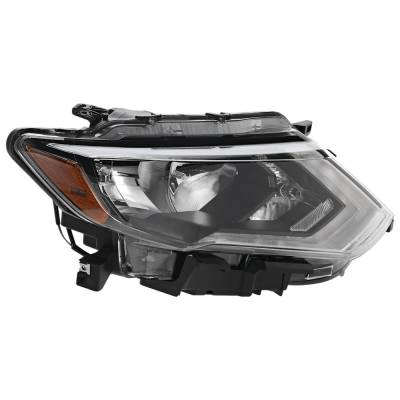 Rareelectrical - Headlight Compatible With 2017-2020 Nissan Rogue 2.5L 2.0L I4 Qr25de Mr20dd Right Passenger Side - Image 4