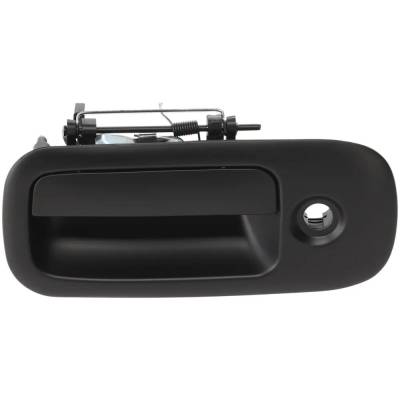 Rareelectrical - Front Driver Side Exterior Door Handle Compatible With 2010-2021 Gmc Savana Smooth Black With Key - Image 2