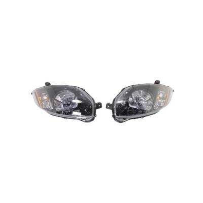 New Pair Of Headlights Fits Mitsubishi Eclipse Convertible 2007-2009 Mi2505118