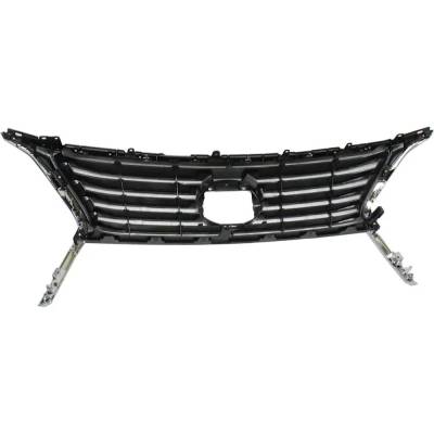 Rareelectrical - Silver Grille Assembly Compatible With Lexus Rx350 Base 6 Cyl 3.5L 2013-2015 Lx1200144 531010E140 - Image 4