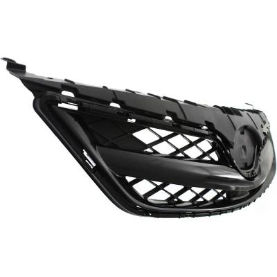 Rareelectrical - New Painted Black Grille Assembly Compatible With Toyota Corolla Base 4 Cyl 1.8L Corolla L 4 Cyl - Image 3