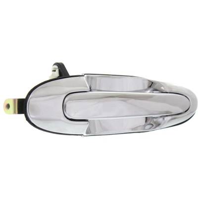 Rareelectrical - Rear Driver Side Exterior Door Handle Compatible With 2000-2006 Mazda Mpv Chrome Without Key Hole - Image 3