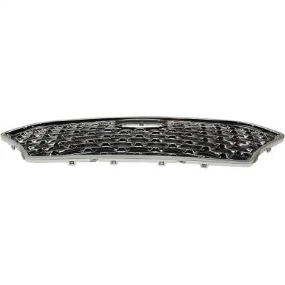 RAREELECTRICAL - New Chrome Grille Assembly Compatible With Hyundai Sonata Sport 4 Cyl 2.4L Sonata 2.0T Sport 4 Cyl - Image 4