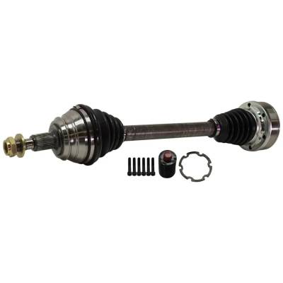 Rareelectrical - New Left Front Axle Assembly Compatible With Volkswagen Beetle Gl 4 Cyl 2.0L Corrado Slc 6 Cyl 2.8L - Image 2
