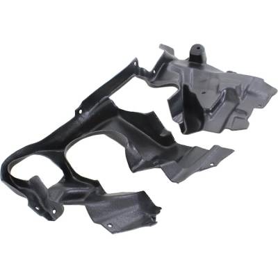 Rareelectrical - Fender Splash Shield Compatible With 2009-2019 Bmw 528I 535D 535I 550I Left Driver Side Plastic - Image 3