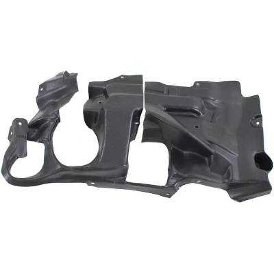 Rareelectrical - Fender Splash Shield Compatible With 2009-2019 Bmw 528I 535D 535I 550I Left Driver Side Plastic - Image 5