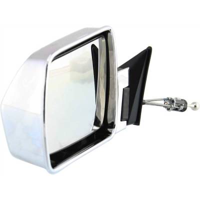 Rareelectrical - Side Mirror Compatible With 1984-1996 Jeep Cherokee Comanche Wagoneer Left Driver Side Replaces - Image 3