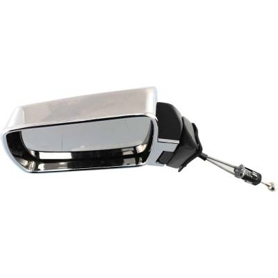 Rareelectrical - Side Mirror Compatible With 1984-1996 Jeep Cherokee Comanche Wagoneer Left Driver Side Replaces - Image 4