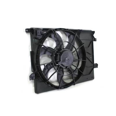 Rareelectrical - New Radiator Cooling Fan Assembly Compatible With Hyundai Kia Sportage Base 4 Cyl 2.4L Tucson Gl 4 - Image 3