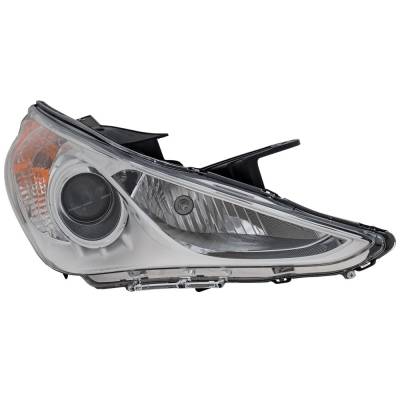 Rareelectrical - Headlight Compatible With 2011-2014 Hyundai Sonata 2.4L 2.0L I4 Right Passenger Side Halogen - Image 1