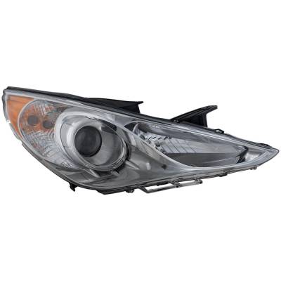 Rareelectrical - New Headlight Compatible With 2011-2014 Hyundai Sonata 2.4L 2.0L I4 Right Passenger Side Halogen - Image 1