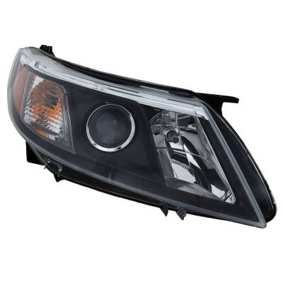 Rareelectrical - Headlight Compatible With 2008-2010 Saab 9-3 2.0L 2.8L I4 B207r/B207l B284 Right Passenger Side - Image 2
