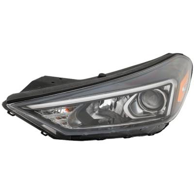 Rareelectrical - Headlight Compatible With 2019-2021 Hyundai Tucson 2.0L 2.4L I4 Left Driver Side Halogen - Image 1