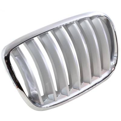 Rareelectrical - New Right Grille Assembly Compatible With Bmw X6 Xdrive50i 8 Cyl 4.4L X6 Activehybrid 8 Cyl 4.4L X5 - Image 3