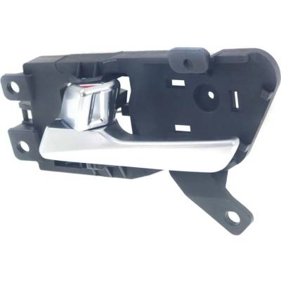 Rareelectrical - Front Or Rear Driver Side Interior Door Handle Compatible With 2015-2017 Hyundai Sonata Silver With - Image 3
