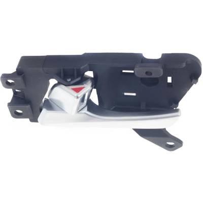 Rareelectrical - Front Or Rear Driver Side Interior Door Handle Compatible With 2015-2017 Hyundai Sonata Silver With - Image 4