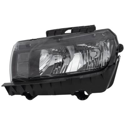 Rareelectrical - Headlight Compatible With 2014-2015 Chevrolet Camaro 3.6L 6.2L V6 Lfx L99/Ls3 Lsa Left Driver Side - Image 1