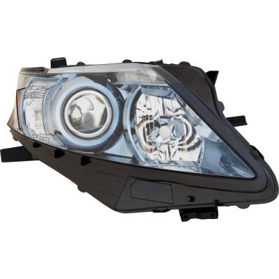 Rareelectrical - Headlight Compatible With 2010-2012 Lexus Rx450h Right Passenger Side Halogen Repl100371q - Image 1