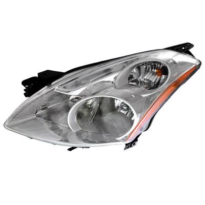 Left Driver Headlight Hid Compatible With 2010-2012 Nissan Altima Sl Sedan 3.5L Vq35de Dohc V6 270Hp