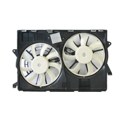 Rareelectrical - New Dual Radiator And Condenser Fan Fits Jeep Cherokee 2.4L 2014-2017 52014621Ag - Image 1