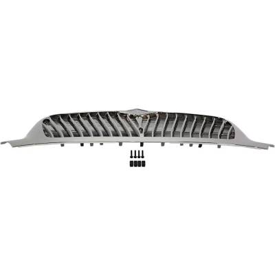 Rareelectrical - New Vertical Bar Grille Assembly Compatible With International 4400 Base 4 Cyl 8.5L 4300 Base 6 Cyl - Image 6