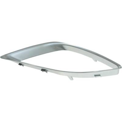 Rareelectrical - New Silver Fog Light Trim Compatible With Dodge Durango Gt Durango Citadel Limited Citadel Platinum - Image 3