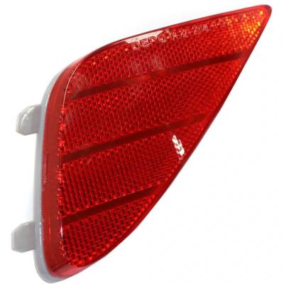 Rareelectrical - New Left Rear Bumper Reflector Compatible With Hyundai Sonata Gls Sonata Limited Sonata Hybrid - Image 2