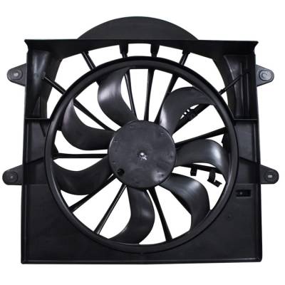 New Cooling Fan Compatible With Jeep Commander 3.7L 2006-2007 By Part Numbers 5143208Aa 5143209Ab