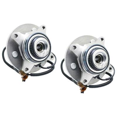 Pair Of Wheel Hub Bearing Assembly Left Driver Side Compatible With 2015-2017 Ford 2015 2016 F-150