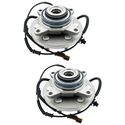 Rareelectrical - Pair Of Hub And Bearing Assembly Left Driver Side Fits 2015-2017 Ford 2015 2016 Platinum 3.5L OEM - Image 2