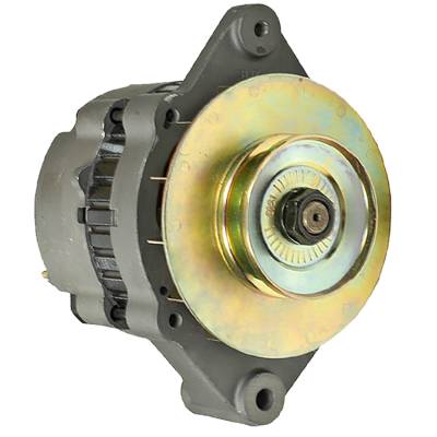 Alternator 55A 12V Mando Type Compatible With 1997-2007 Cushman Turf Truckster Kubota D1105-E3b 26Hp