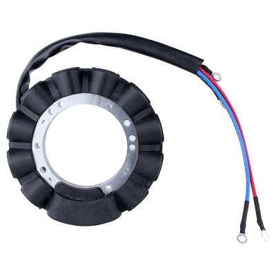 Rareelectrical - Stator Compatible With Mercury Mariner 40Hp 2 Cylinder Outboard Electric Start 1972-1981 Model 402 - Image 2