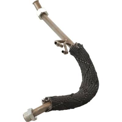 Rareelectrical - Stainless Steel Egr Line Compatible With 2004-2011 Ford Ranger 4.0L V6 Sohc Threaded End 27 Inch - Image 3