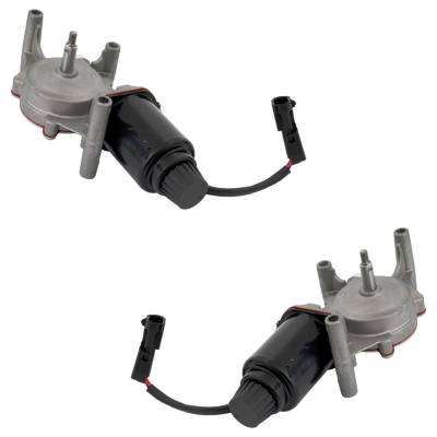 Rareelectrical - New Pair Of Headlight Motor Compatible With Pontiac Firebird Trans Am 6 Cyl 3.8L Fiero Se 4 Cyl 2.5L - Image 3