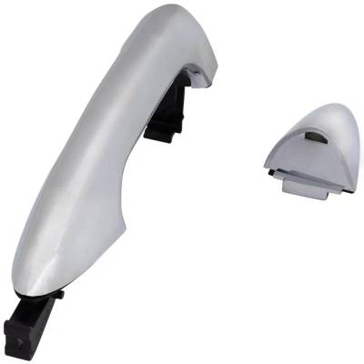 Rareelectrical - New Front Driver Side Exterior Door Handle Compatible With 2012-2017 Hyundai Accent Chrome Without - Image 3