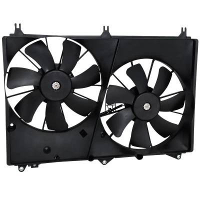 RAREELECTRICAL - New Dual Cooling Fan Assembly Compatible With Suzuki Grand Vitara Ja 6 Cyl 2.7L Grand Vitara Luxury - Image 4