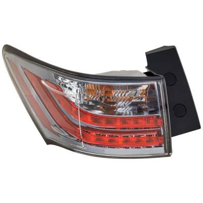 Tail Light Compatible With 2014-2017 Lexus Ct200h 1.8L I4 Left Driver Side Led Rl73010044 134Hp