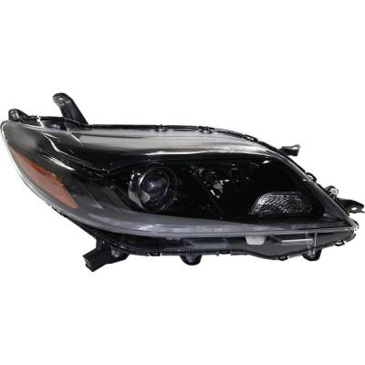 Rareelectrical - New Headlight Compatible With 2015-2020 Toyota Sienna 2.7L 3.5L I4 Right Passenger Side Halogen - Image 1