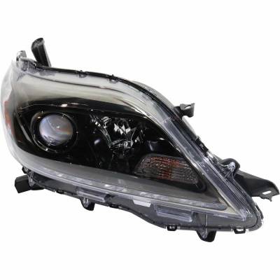 Rareelectrical - New Headlight Compatible With 2015-2020 Toyota Sienna 2.7L 3.5L I4 Right Passenger Side Halogen - Image 3