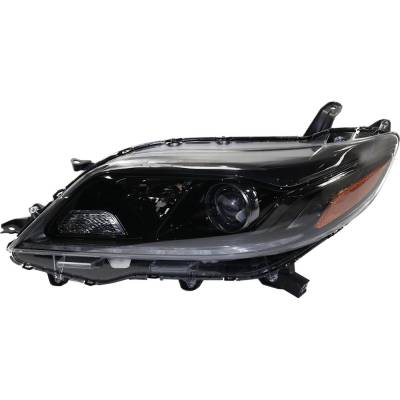 Rareelectrical - New Headlight Compatible With 2015-2020 Toyota Sienna 2.7L 3.5L I4 Left Driver Side Halogen - Image 1