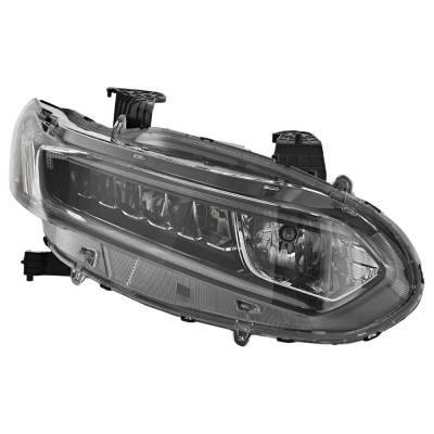 Rareelectrical - Headlight Compatible With 2018-2022 Honda Accord 1.5L 2.0L I4 L15be K20c4 Lfa Right Passenger Side - Image 3