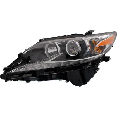 Rareelectrical - Headlight Compatible With 2016-2018 Lexus Es300h Es350 3.5L 2.5L V6 Left Driver Side Halogen - Image 1