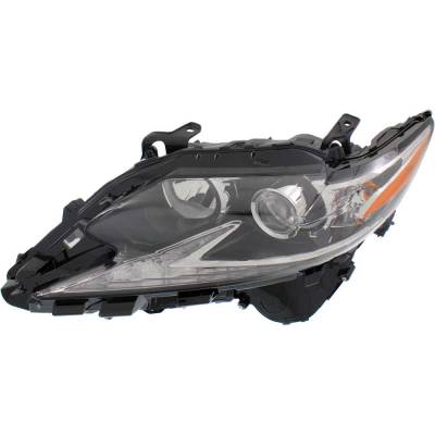 Rareelectrical - Headlight Compatible With 2016-2018 Lexus Es300h Es350 3.5L 2.5L V6 Left Driver Side Halogen - Image 4