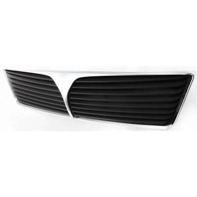 RAREELECTRICAL - New Chrome Shell Grille Assembly Compatible With Mitsubishi Lancer Es 4 Cyl 2.0L Lancer Ls 4 Cyl - Image 2