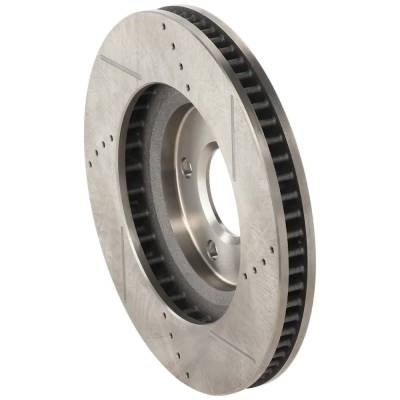Rareelectrical - New Vented Brake Disc Compatible With Buick Cadillac Chevrolet Park Avenue Base 6 Cyl 3.8L Eldorado - Image 7