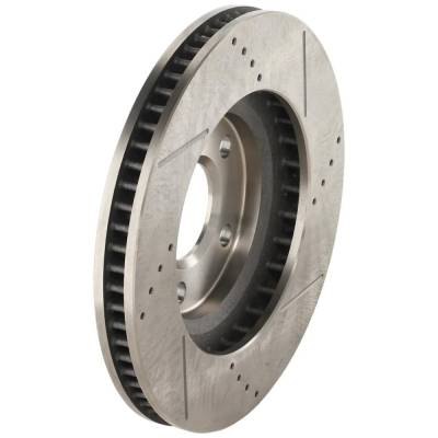 Rareelectrical - New Vented Brake Disc Compatible With Oldsmobile Pontiac Intrigue Gx 6 Cyl 3.5L Bonneville Sle 6 Cyl - Image 4