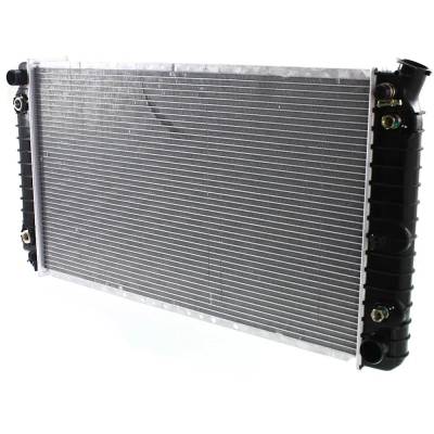 Rareelectrical - New Radiator Compatible With Buick Chevrolet Oldsmobile Custom Cruiser Base 8 Cyl 5.7L Custom - Image 2