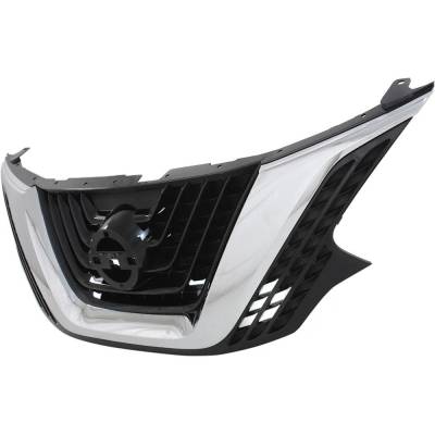 RAREELECTRICAL - New Chrome Shell Grille Assembly Compatible With Nissan Murano Platinum 6 Cyl 3.5L Murano Sv 6 Cyl - Image 3